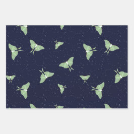 ルナの蛾 – ラッピングペーパーシート