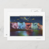 ルナアイランドニューレインボーブリッジの夜景 ポストカード (正面/裏面)