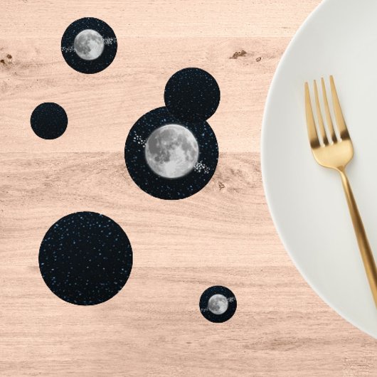 ルナウェディングテーブルコンフェッティ コンフェッティ