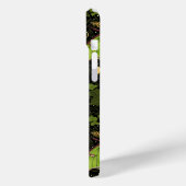 ルナガの蛾、月相とツタのダマスク2 Case-Mate iPhoneケース (裏面 / 左)