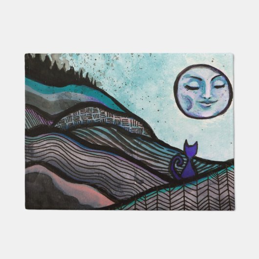 ルナキャット ドアマット (正面)