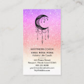 *~*ルナクレセントムーンタリスマンシャマングリッター 名刺 (裏面)