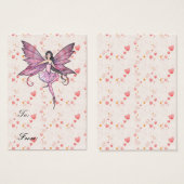 ルナズダンスフェアリーのギフトラベル (正面&裏面)