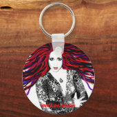 ルナズワイルドヘアキーチェーン キーホルダー (正面)