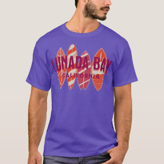 ルナダベイカリフォルニアビッグウェーブサーフィンサーフウェーブズ Tシャツ