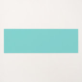 ルナハイビスカスガーデンハワイアン – タークアンドピンク ヨガマット (裏面(横))