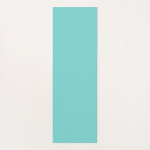 ルナハイビスカスガーデンハワイアン – タークアンドピンク ヨガマット (裏面)