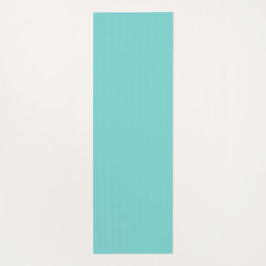 ルナハイビスカスガーデンハワイアン – タークアンドピンク ヨガマット (裏面)