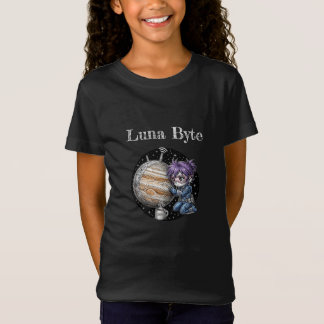 ルナバイトが木星のルーターを修理するTシャツ Tシャツ