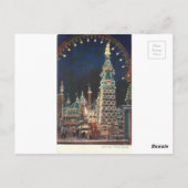 ルナパークコニーアイランド ポストカード (裏面)