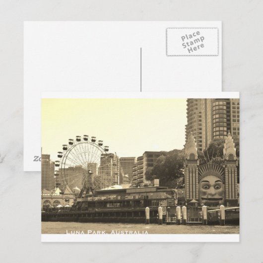 ルナパーク ポストカード (正面/裏面)