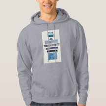 ルナフード付きスウェットシャツ