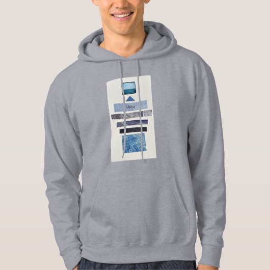 ルナフード付きスウェットシャツ パーカ (正面)