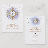 *～*ルナボホ天の月の月の魔法灯 名刺 (正面/裏面)