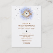 *～*ルナボホ天の月の月の魔法灯 名刺 (裏面)