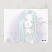 ルナムーンライリーミカジェリーナフェアリー詩はがき ポストカード (裏面)