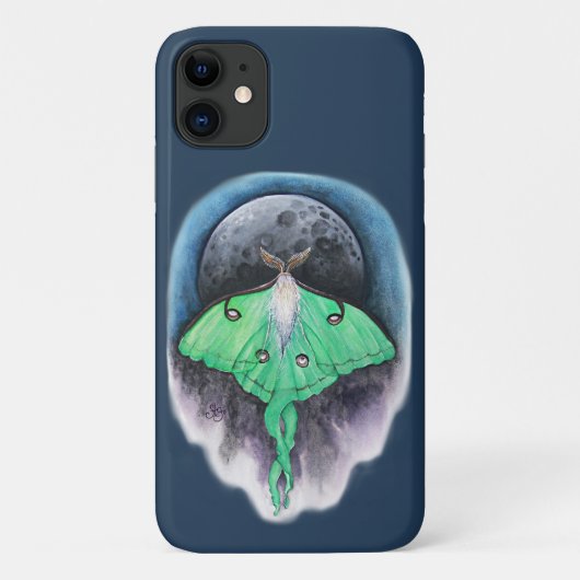 ルナムーン・モス Case-Mate iPhoneケース (裏面)