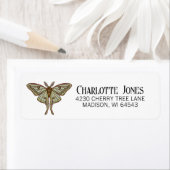 ルナモスゴシック差出人住所 ラベル (インサイチュ)