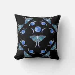 ルナモストリプルムーンオンブラック クッション