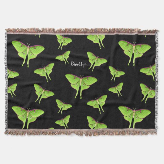 ルナモスマンガイラストレーション スローブランケット (正面)