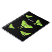 ルナモスマンガイラストレーション ノートブック (左側)