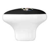 ルナモスムーンフェイズブラック セラミックノブ (側面)