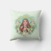 ルナモス妖精アートby Renee Lavoie クッション (裏面)