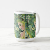 ルナモス妖精アートby Renee Lavoie コーヒーマグカップ (正面右)