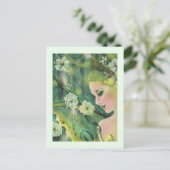ルナモス妖精アートby Renee Lavoie ポストカード (スタンド正面)