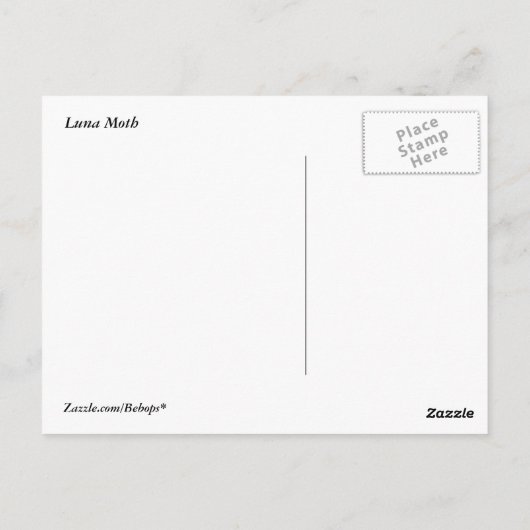 ルナモス ポストカード (裏面)