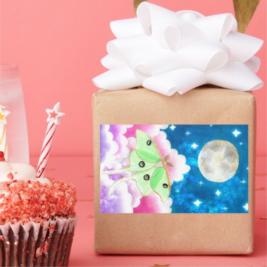 ルナモス 長方形シール (パーティー)