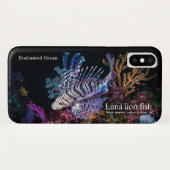 ルナライオンの魚、プテロイスのルヌラータ。 Case-Mate iPhoneケース (裏面(横))