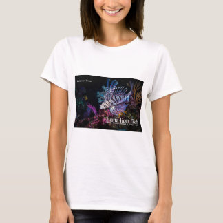 ルナライオンの魚、プテロイスのルヌラータ。 Tシャツ