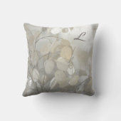 ルナリアシルバードエレガントルホワイトグレークリーム クッション (裏面)