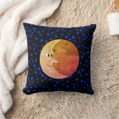 ルナヴィンテージムーンアンドスターズスケッチ クッション (ブランケット)