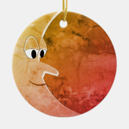 ルナヴィンテージムーンスケッチ セラミックオーナメント