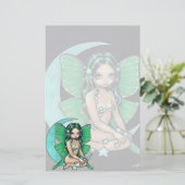 "ルナ"の文房具 便箋 (スタンド正面)