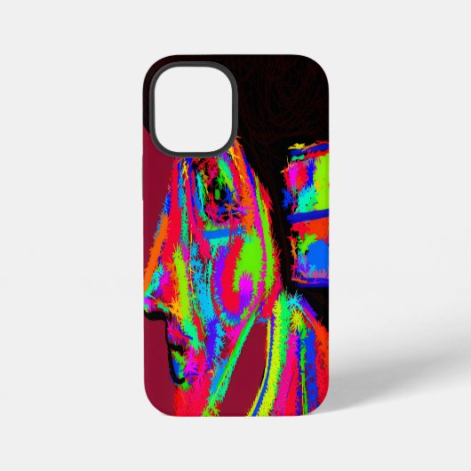 ルナ・ウルフウーマン iPhoneケース (裏面)