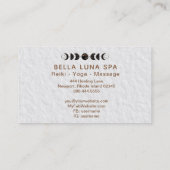 *~*ルナ·コスモス·ムーン·フェーズ·ユニバース·シャーマン 名刺 (裏面)