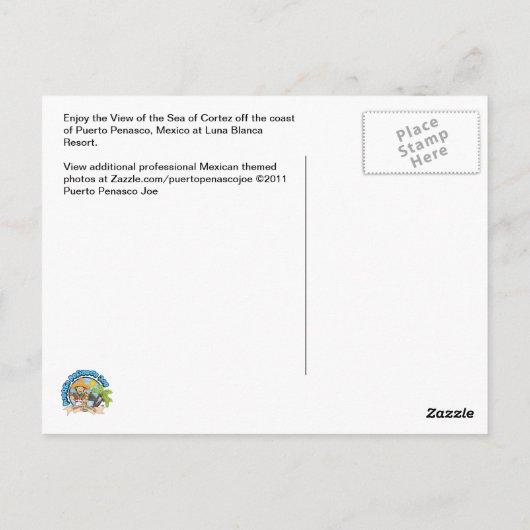 ルナ ブランカ ポストカード (裏面)