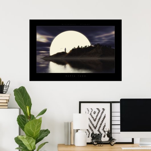 ルナ ポスター (ホームオフィス)