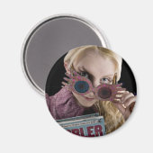 ルナ・ラブグッドが眼鏡越しに覗き込む マグネット (正面/裏面)