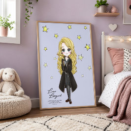 ルナ・ラブグッドの魔法の水彩画 ポスター