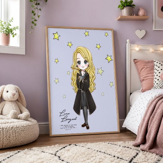 ルナ・ラブグッドの魔法の水彩画 ポスター