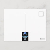 ルナ moth トリプルムーン 早く治ってね ポストカード (裏面)