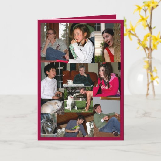 ルネの母の日カード カード (黄色い花)