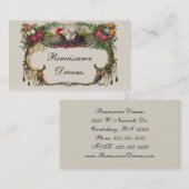 ルネサンスによっては名刺が夢を見ます 名刺 (正面/裏面)