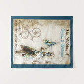 ルネサンスのおとぎ話のようなウェディング タペストリー (正面(横))