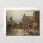 ルネサンスのプロット – ホルベヒハウスの最後のスタンド ポストカード (正面/裏面)