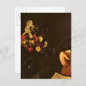 ルネサンスのリュート奏者、1595年頃 ポストカード (正面/裏面)